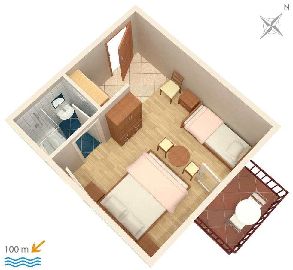Apartments By The Sea Podaca, Makarska - 516 المظهر الخارجي الصورة
