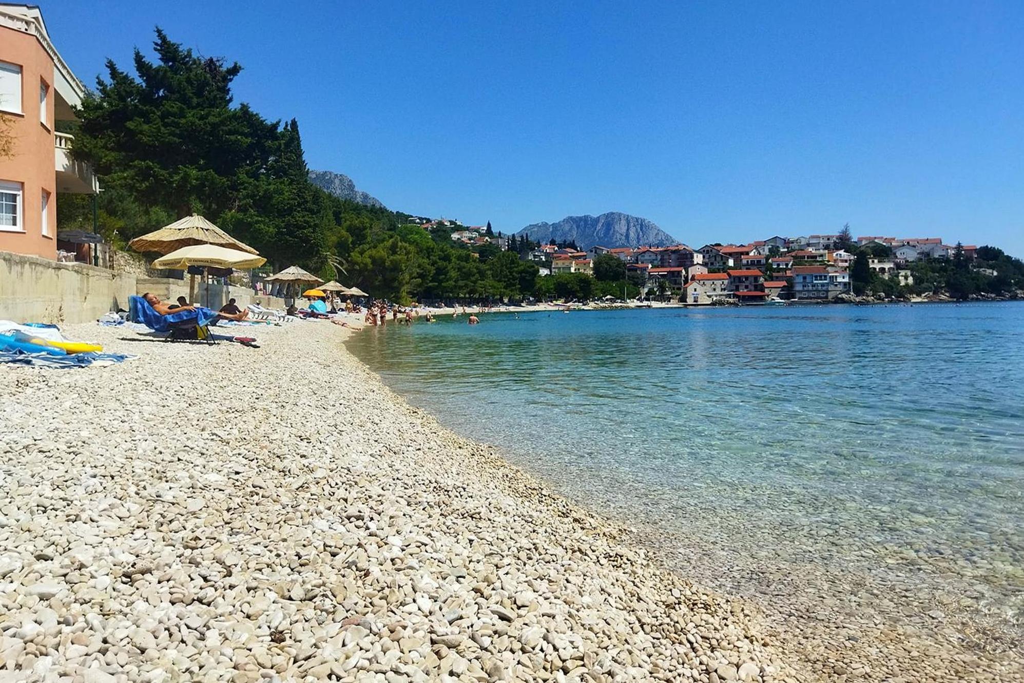 Apartments By The Sea Podaca, Makarska - 516 المظهر الخارجي الصورة