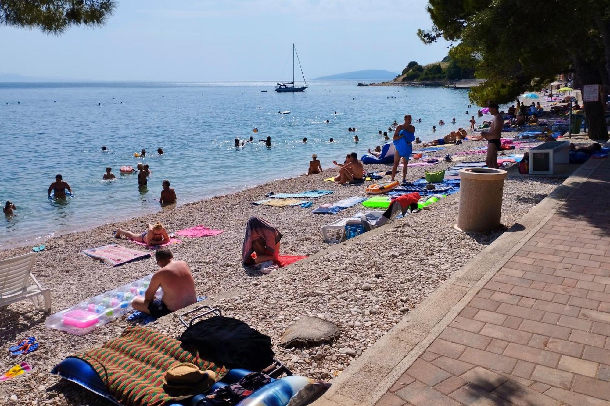 Apartments By The Sea Podaca, Makarska - 516 المظهر الخارجي الصورة